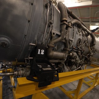 Industrial Engine Maintenance on USS Hornet Aircraft Carrier