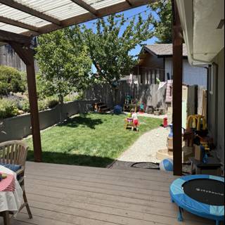 Summer Serenity in the Backyard