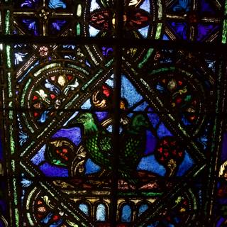 The Magnificent Stained Glass Window of Saint-Louis-de-l'Arc Chapel