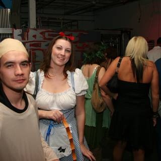 Costumed Couple at Urban Night Club