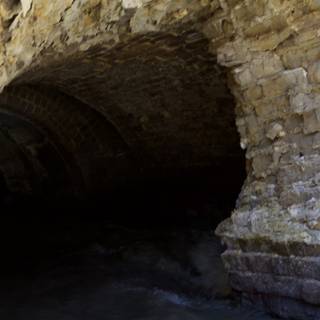 Stone Arch Tunnel Entrance