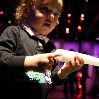 Toddler Crafting at Baby Rave Event