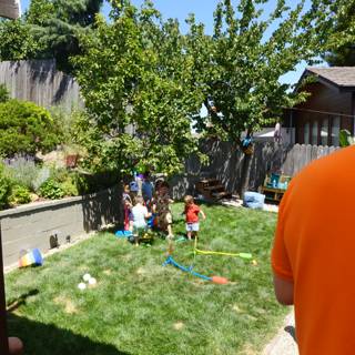Summer Joy in the Backyard