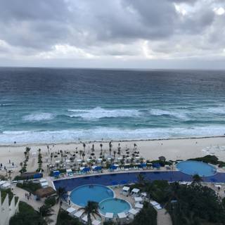 A Bird's Eye View of Grand Cancun Hotel
