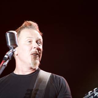 James Hetfield Electrifying the Crowd with Metallica Live Album