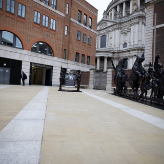 Paternoster Square Plaza Near St. Paul's Cathedral