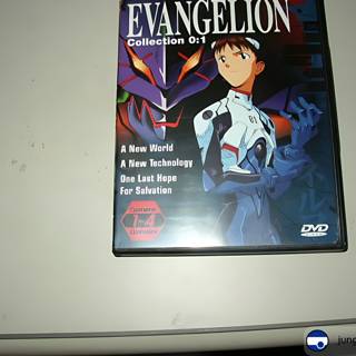 Evangelion DVD signed by Kei Toume