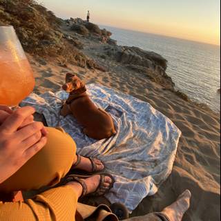 Summer Sips with My Furry Best Friend