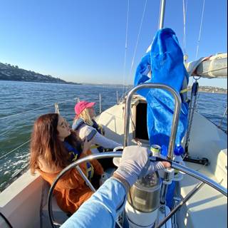 Sailing on Richardson Bay