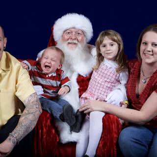 Santa Claus and the Happy Family