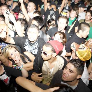 Nocturnal Crowd at a Party