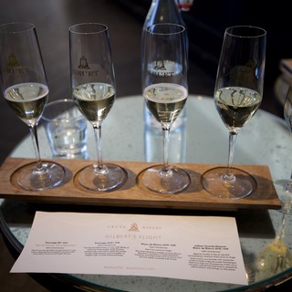 Wine Tasting Flight at Gruet Winery