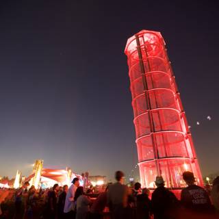 Red Tower in the Metropolis