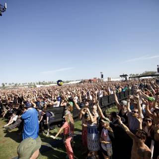 Coachella Sunday Concert Crowd
