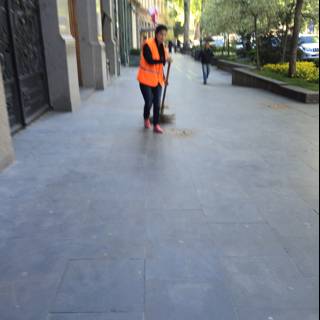 Sweeping the Path in Tbilisi