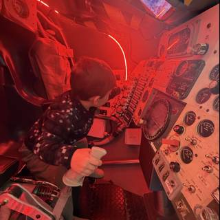Young Aviator's Imagination Takes Flight