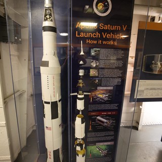 Apollo Saturn V Launch Vehicle Display at USS Hornet Museum