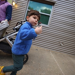 Young Boy at Chabot Space and Science Center