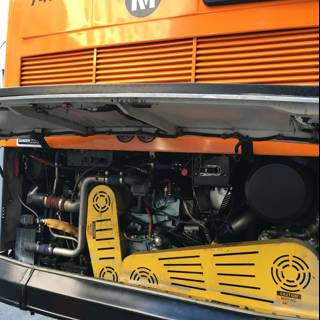 Up Close and Personal with the Bus Engine