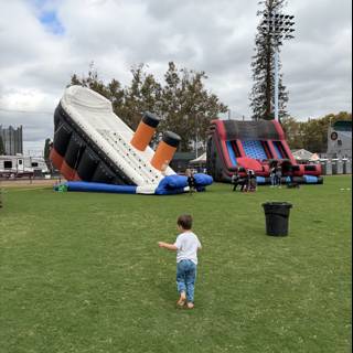 Inflatable Adventures at Excite Ballpark