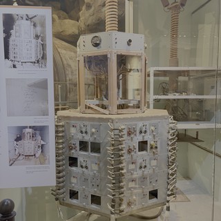 Vintage Space Equipment Museum Display Case