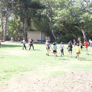 Frisbee Frenzy at WBTLA Camp