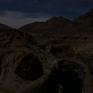 Nightfall at the Desert Plateau