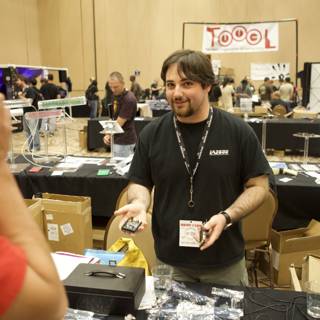 Discussion on Computer Hardware at DefCon Convention