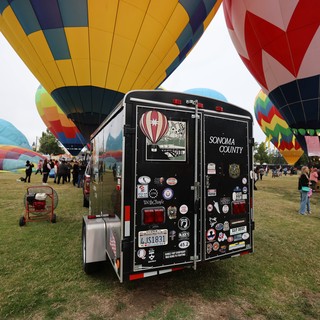 Sonoma County Hot Air Balloon Classic Ground Crew Trailer