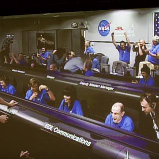 NASA-14 Mission Team Celebrates Successful Launch