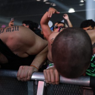 Crowd Surge at Wobbleland 2026 Festival Barrier