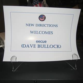 New Directions Welcomes Dave Bullock