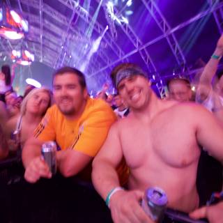 Coachella 2013: Shirtless Festival-goer Enjoys a Beer