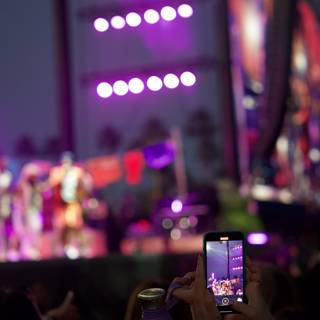 Capturing the Beat: A Purple Night at Coachella 2024