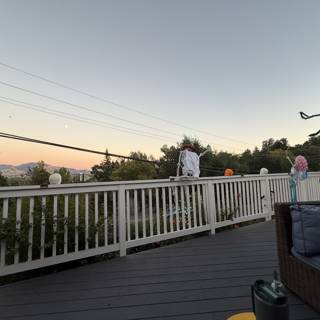 Evening Serenity on the Deck