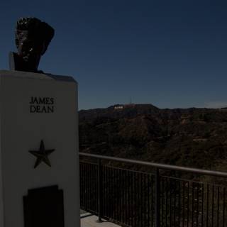 Hollywood Sign with Handrail