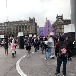 Plaza Crowd at Cuauhtémoc