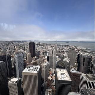 Skyward Glance Over San Francisco