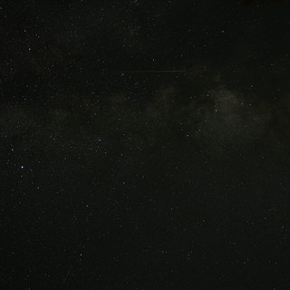 Milky Way Arches Over Mount Lassen Wilderness Night Sky
