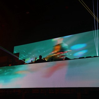 DJ Silhouette Ignites Wobbleland with Fire and Lasers