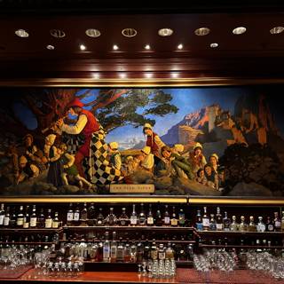 Jackie Coogan enjoying an Artful Night at San Fran's Pub