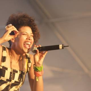 Afro Queen on Stage
