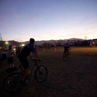 Evening Bike Ride at Coachella Campground
