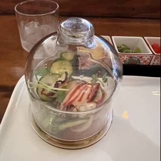 Culinary Art in a Glass Dome