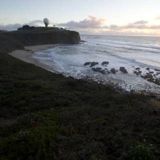 Pacifica's Lighthouse at Sunset: A Coastal Symphony in Nature