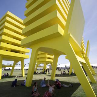 The Yellow Sculpture and its Grassland Gathering