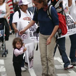 Mother and Child in Protest