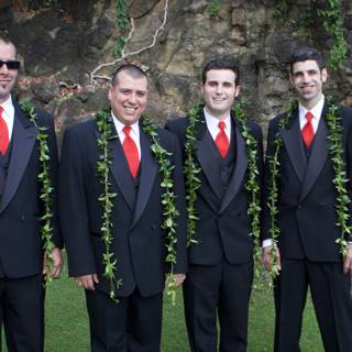 Formal Group Shot in Hawaii