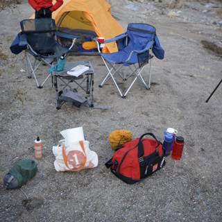 Camping in Death Valley