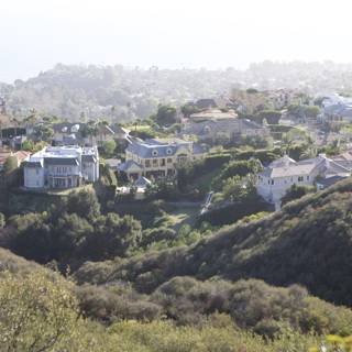 City View from Temescal Canyon Hillside